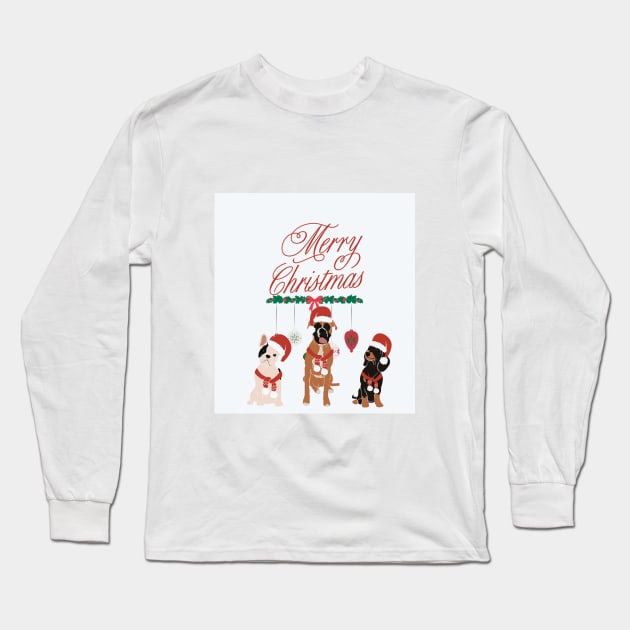 Merry Xmas !!! Long Sleeve T-Shirt by tycobb86